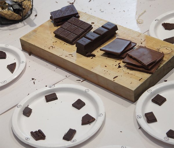 Blind tasting of Single Origin Chocolate Bars