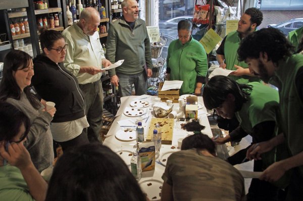 Staff Tasting Single Origin Chocolate Bars