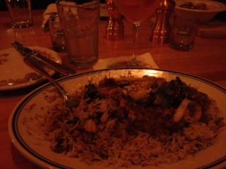 Dirty Rice and Shrimp
