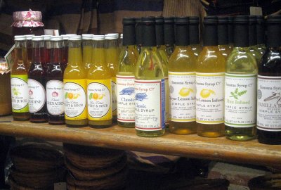 Sonoman Syrup Co Products at Chelsea Market Baskets