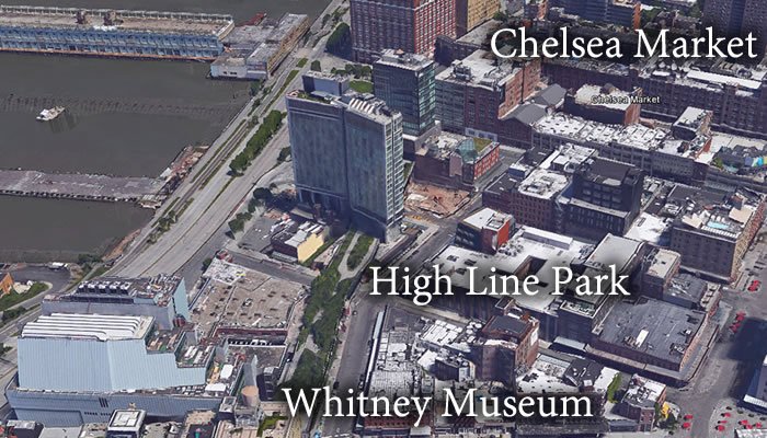 Whitney Museum and Chelsea Market