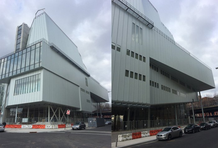 Whitney Museum under construction