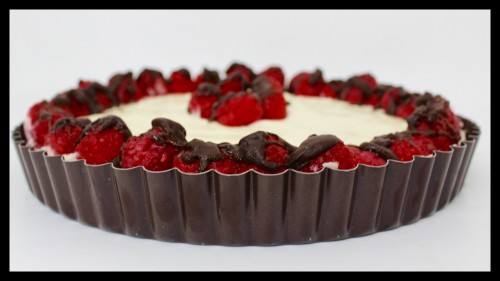 No Bake Raspberry Cream Pie Final