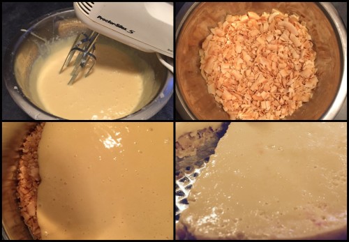 Dang Coconut Key Lime Pie Process